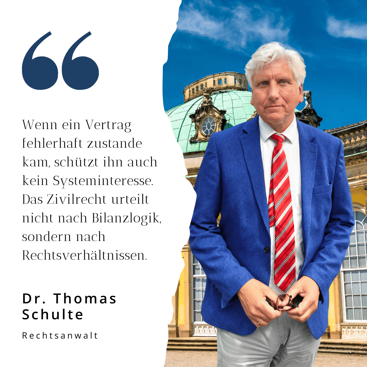 Der juristische Kern der Rückabwicklung 1 Fehlerhafte Lebensversicherung - Dr Thomas Schulte