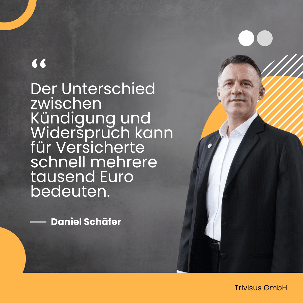 Widerspruch Lebensversicherung - Daniel Schäfer